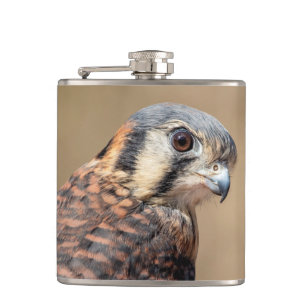 American Kestrel Flachmann