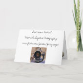 American Kestrel Karte (Rückseite)