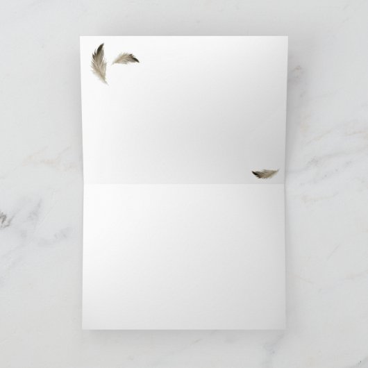 American Kestrel Karte (Innenseite)