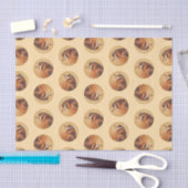 American Kestrel Malerei Original Wild Bird Art Seidenpapier (Handwerk)