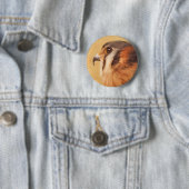 American Kestrel Painting - Original Bird Art Button (Beispiel)