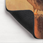 American Kestrel Painting - Original Bird Art Mousepad (Ecke)