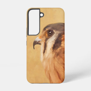 American Kestrel Painting - Original Bird Art Samsung Galaxy Hülle