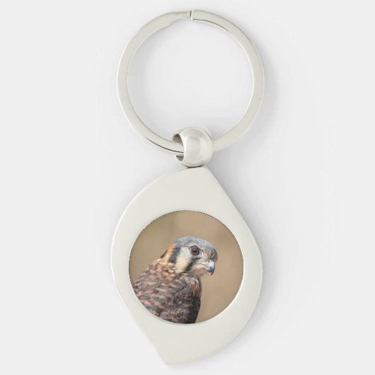 American Kestrel Schlüsselanhänger (Vorderseite)