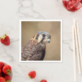 American Kestrel Serviette (Beispiel)