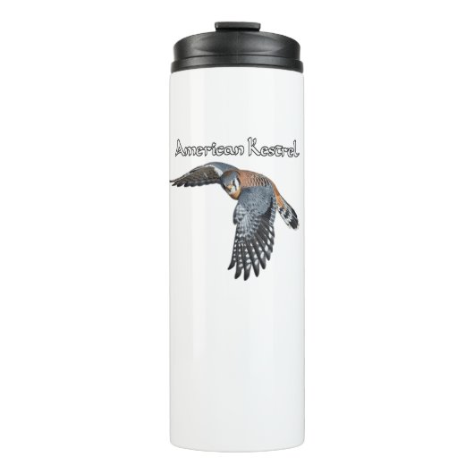 American Kestrel Thermal Tumbler Thermosbecher (Vorderseite)