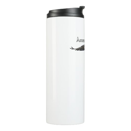 American Kestrel Thermal Tumbler Thermosbecher (Nach links gedreht)