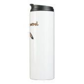 American Kestrel Thermal Tumbler Thermosbecher (Nach rechts gedreht)