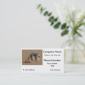 American Kestrel Visitenkarte (Stehend Vorderseite)