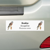 American Kestrel Vogelillustrierung Autoaufkleber (Auf Auto)