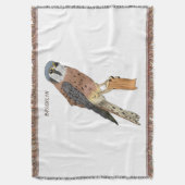 American Kestrel Vogelillustrierung Decke (Vorderseite Vertikal)