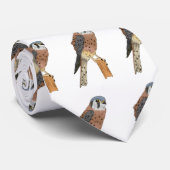 American Kestrel Vogelillustrierung Krawatte (Gerollt)