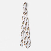 American Kestrel Vogelillustrierung Krawatte (Rückseite)