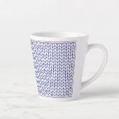 AMERICAN KNIT Latte Tasse (Rechts)