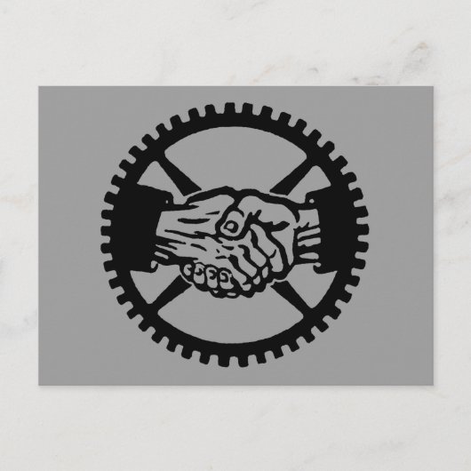 American Labour Party Einladungspostkarte (Vorderseite)