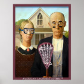 American Lacrosse Gothic Poster (Vorne)