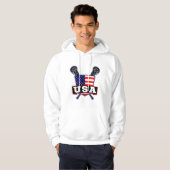 American Lacrosse Logo Hoodie (Vorne ganz)