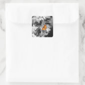 American Lady Butterfly On Apple Blossom Stickers (Tasche)