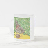 American Lady Butterfly - Vanessa virginiensis Mattglastasse (Vorderseite Links)