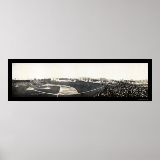 American League Baseball NY Foto 1910 Poster (Vorne)