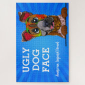 American Leopard Hound hässlich Gesicht 1000 Stück Puzzle (Vertikal)