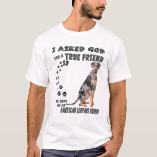 American Leopard Hound Quote Mama Vater Print, Leo T-Shirt