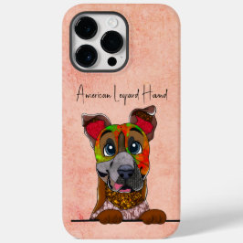 American Leopard Hound Ugly Face Case-Mate iPhone 14 Pro Max Hülle
