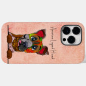 American Leopard Hound Ugly Face Case-Mate iPhone Hülle (Rückseite (Horizontal))