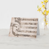 American Liberty Patriot Karte (Gelbe Blume)