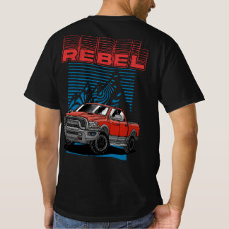 American Lieferwagen Truck RAM 1500 Rebel T - Shir T-Shirt