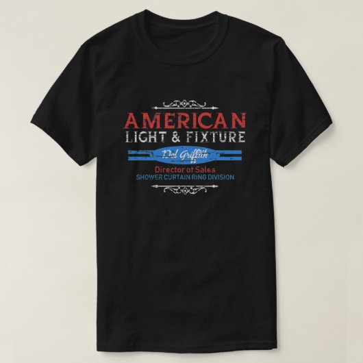 American Light and Fixture, verwitterte Leiterplat T-Shirt (Design vorne)