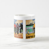 American Line Poster Kaffeetasse (Mittel)