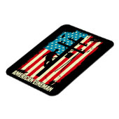 American Lineman Flag Electric Cable Magnet (Linke Seite)