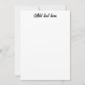 American Lineman Flag Electric Cable Patriotic Einladung (Rückseite)