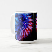 American Lion Kaffeetasse (Vorderseite Links)