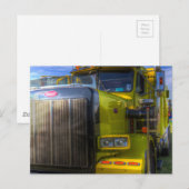 American LKW Postkarte (Vorne/Hinten)