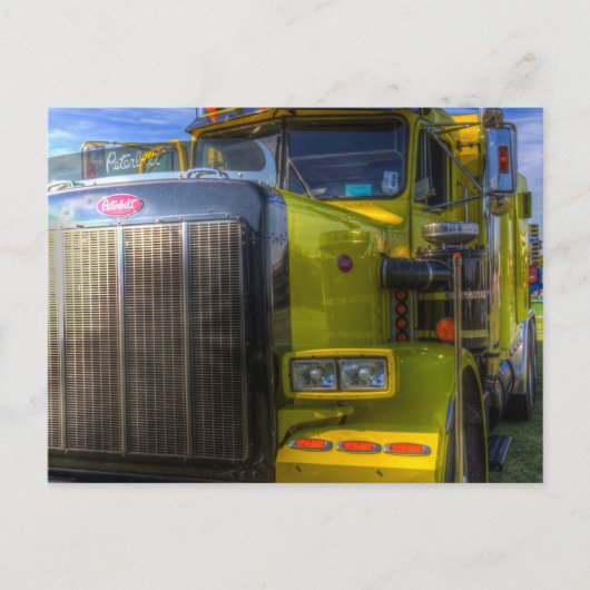 American LKW Postkarte (Vorderseite)
