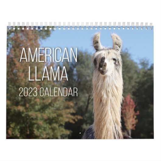American Llama Magazine 2023 Calendar Kalender (Titelbild)