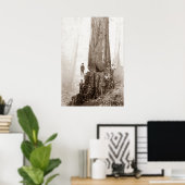 American Loggers Circa 1880 Poster (Heimbüro)