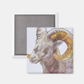 American Long Horn 2004 Magnet (Vorderseite/Rückseite)