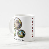 American Longhair Cat 6-Image Coffee Tasse Design (Vorderseite Links)