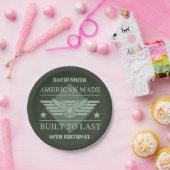 American Made 50. Geburtstag Pappteller (Party)