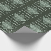 American Made 60. Geburtstag Geschenkpapier (Ecke)