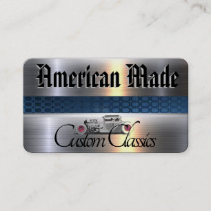 American Made Business Card Visitenkarte