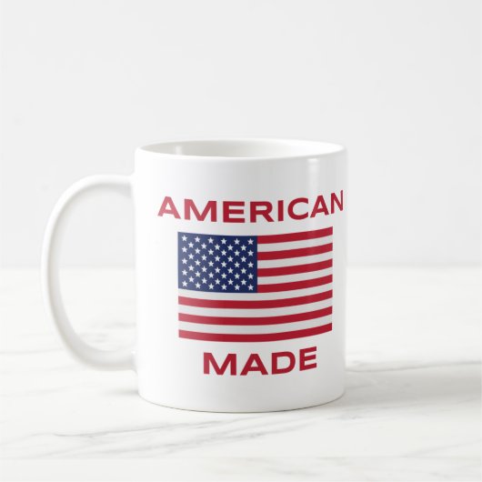 American Made Classic Tasse - Geboren in den USA (Links)