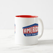 American Made Dumpsters Tasse (zwei Tone) (VorderseiteRechts)