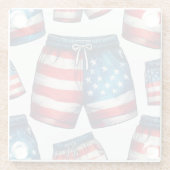 American Made Glasuntersetzer (Rückseite)