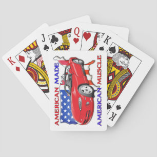 American Made Muscle Car Playing Cards Spielkarten