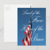 American Made Postkarte (Vorne/Hinten)