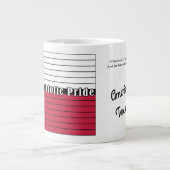 American Made, Texas Proud!Jumbo-Tasse Jumbo-Tasse (Vorderseite)
